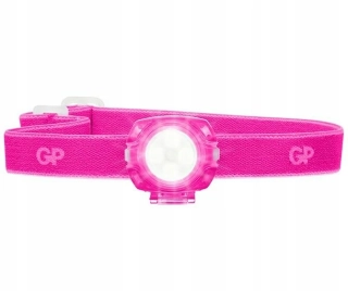 LED dětská čelovka a světlo GP Everybody CH31, 40 lm, růžová