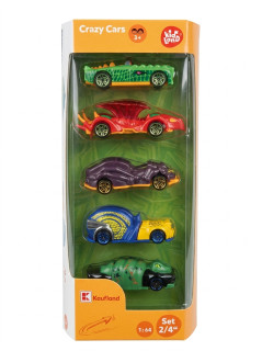 Kidland Crazy cars 5 Pack, 3+